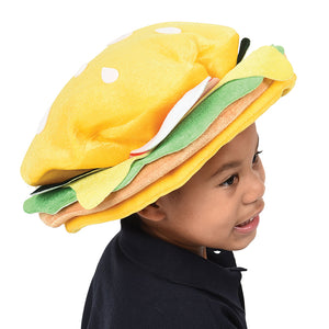Hamburger Hat Costume Accessory