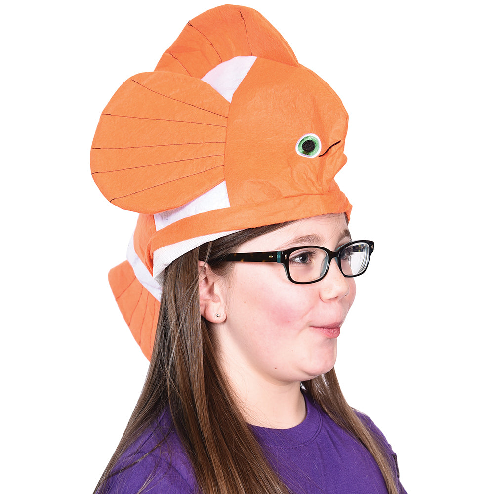 Clown Fish Hat Costume Accessory