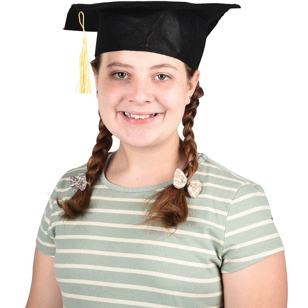 Graduation Caps Black (One Dozen)