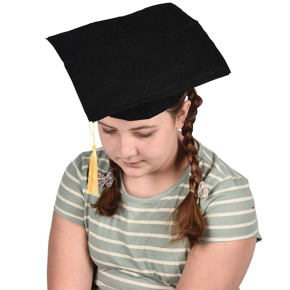 Graduation Caps Black (One Dozen)