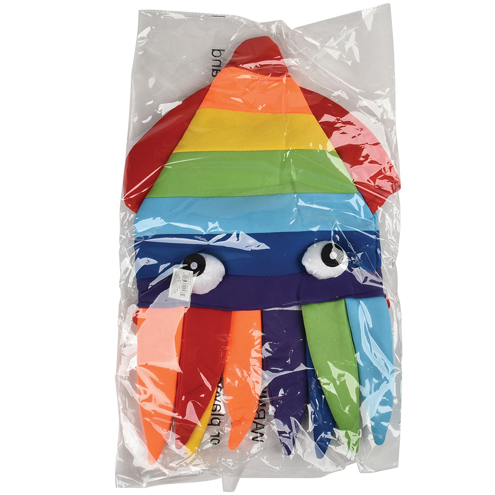 Rainbow Squid Hat (1 per Package)