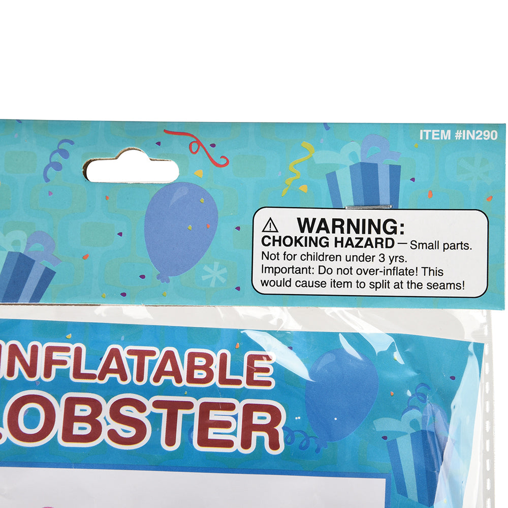 Lobster Inflate Toy