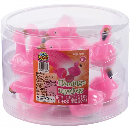 Flamingo Lipgloss Beauty Accessory (1 Dozen)