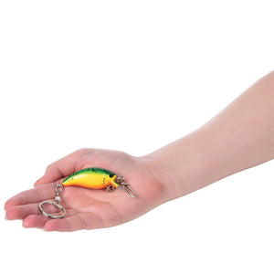 Fishing Lure Keychains Novelty (One Dozen)