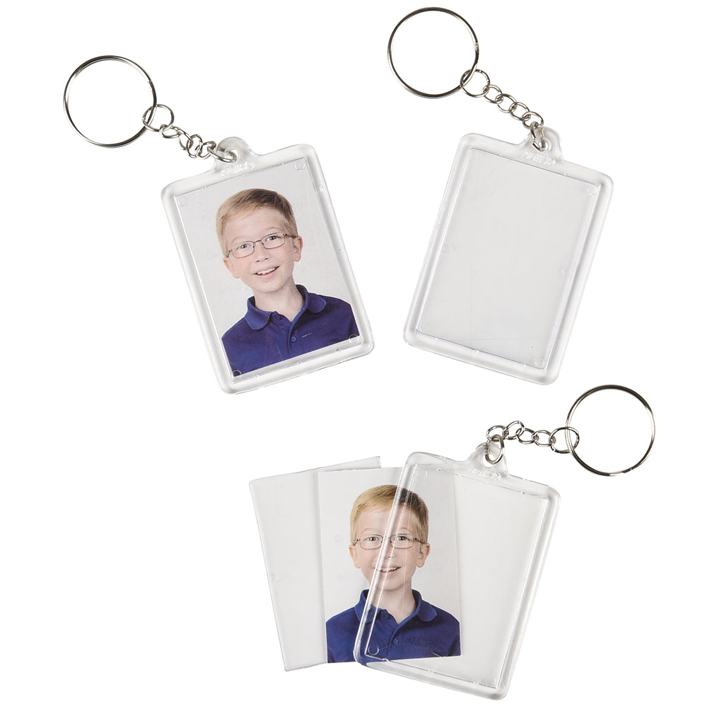 Photo Keychains Novelty (One Dozen)