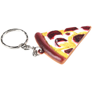 Pizza Keychains Novelty (One Dozen)