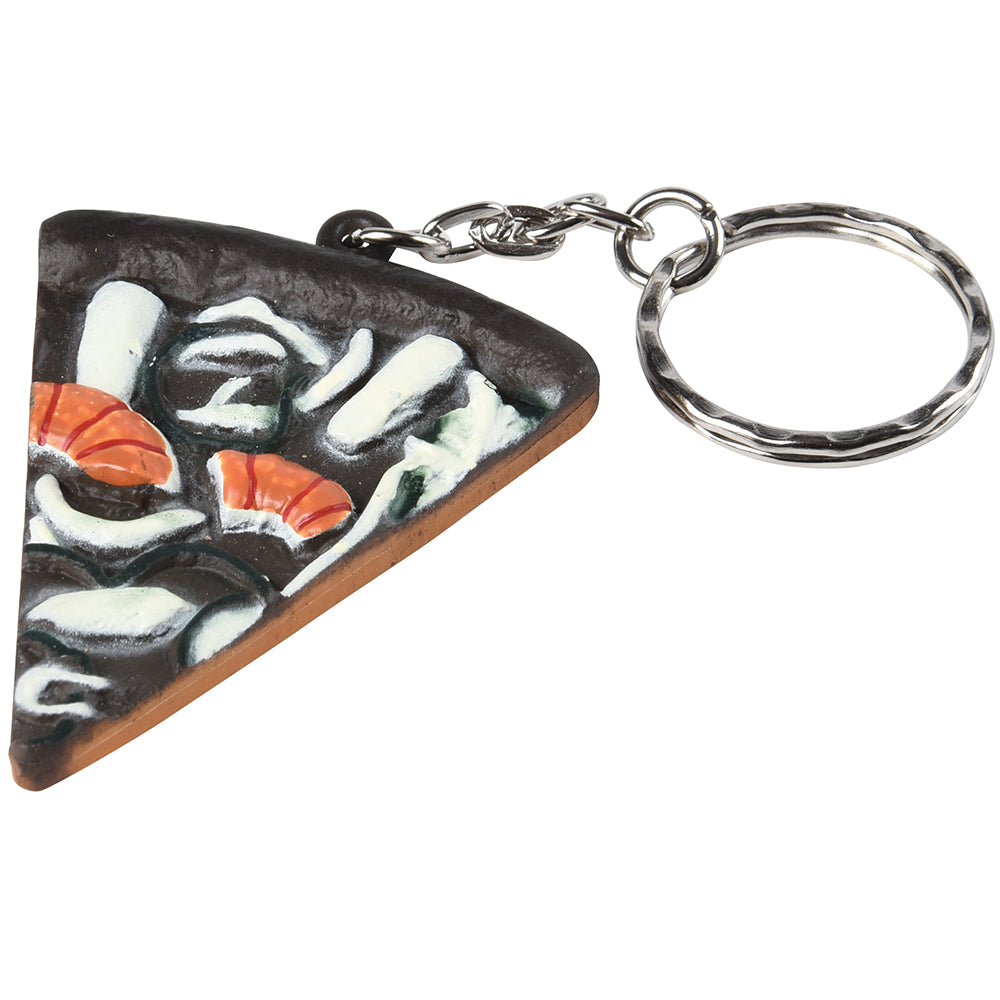 Pizza Keychains Novelty (One Dozen)