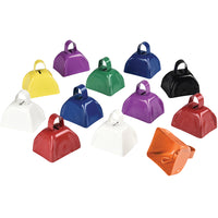 Cowbells (Assorted) Novelty (One Dozen)