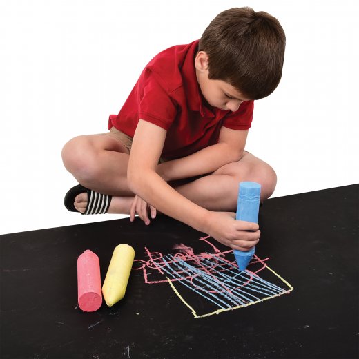 Giant Sidewalk Chalk Toy 3 Per Pkg