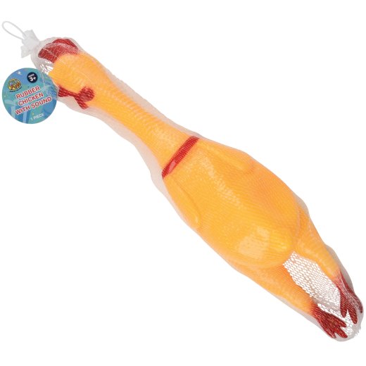 rubber chicken dollar tree DollarItemDirect Rubber Chicken with Sound, 21"