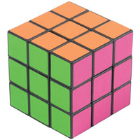 Neon Puzzle Cubes Toy (1 dozen)