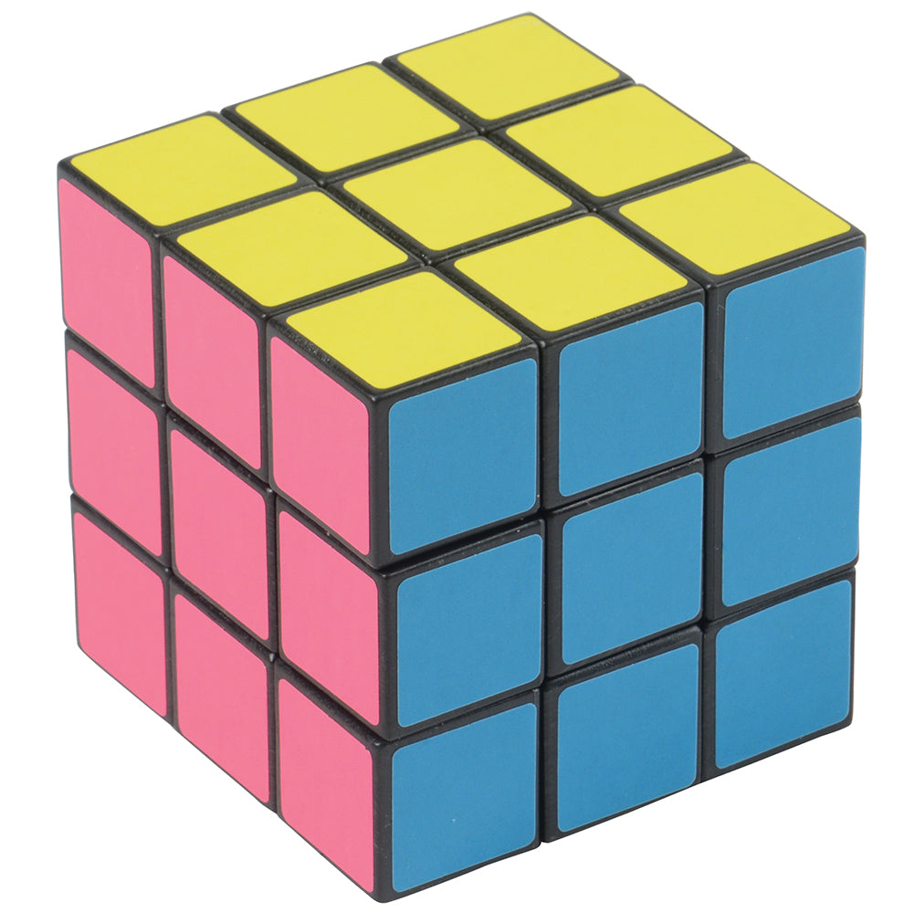 Neon Puzzle Cubes Toy (1 dozen)