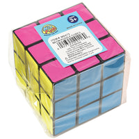 Neon Puzzle Cubes Toy (1 dozen)
