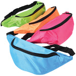 Neon Fanny Packs Party Supplies (1 dozen)