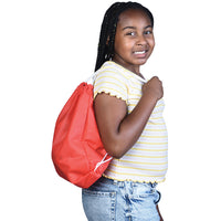 Primary Drawstring Backpacks Novelty (pack of 12)