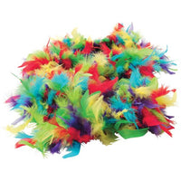 Multi-color Feather Boa Costume Accessory