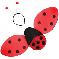 Ladybug Wing Set 2 Pieces Costume Accessory