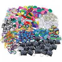 Super Value Keychain Assortment - 250 Pieces Party Favor