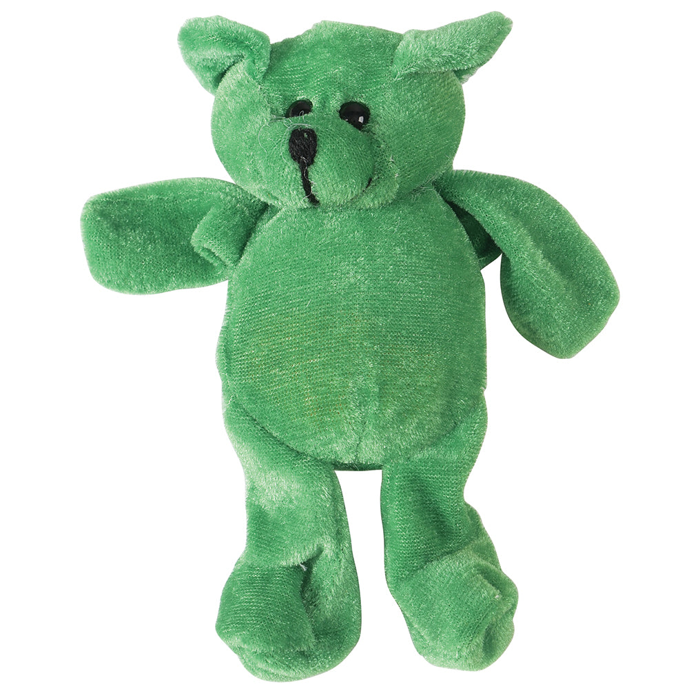 Plush Toy Neon Beanbag Bears (One Dozen)