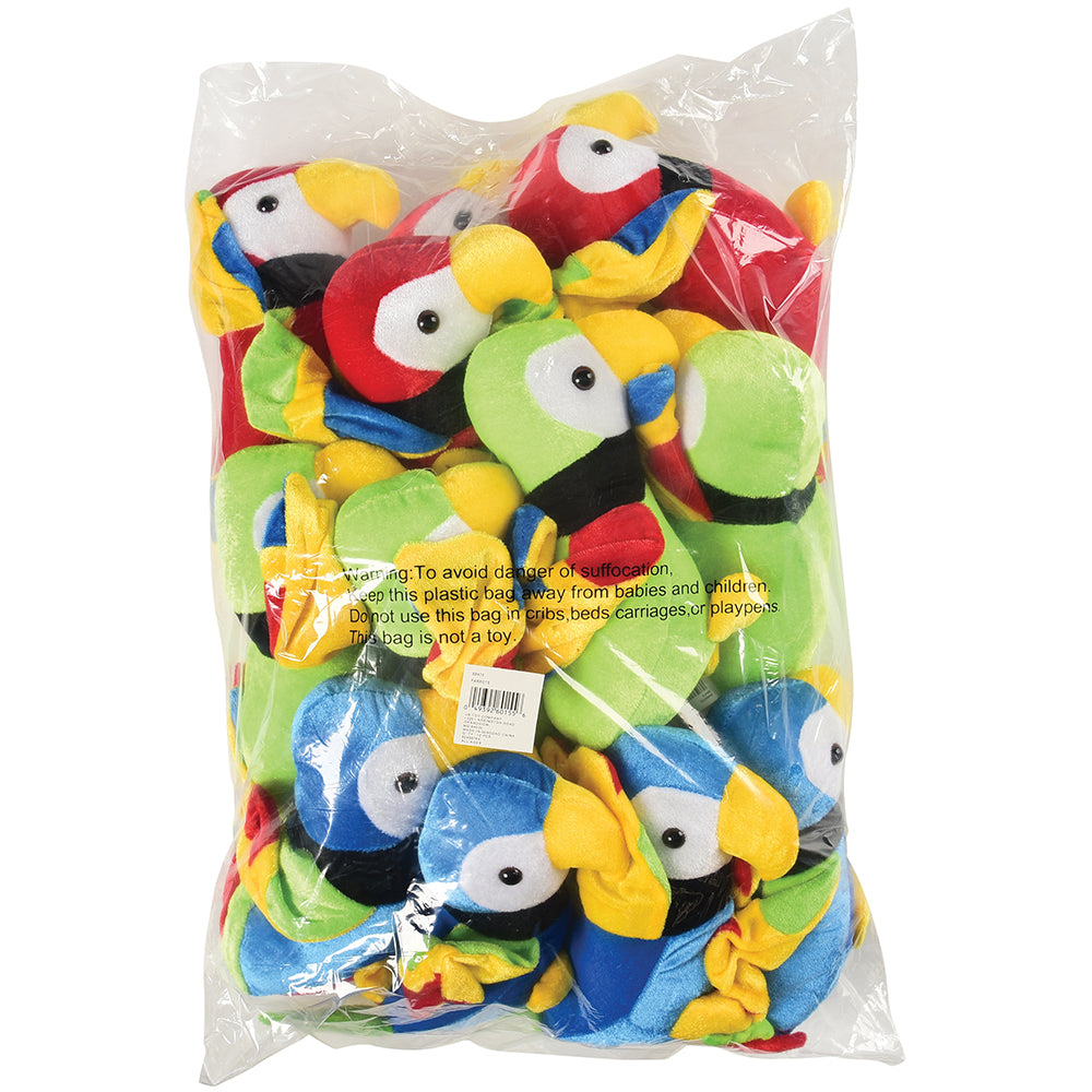 Plush Parrots Toy (1 Dozen)