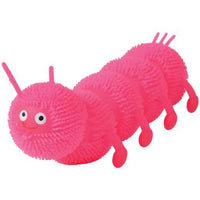 Puffy Caterpillar Toys 24 Per Display
