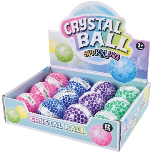 Crystal Bounce Ball Toy 12 Per Display