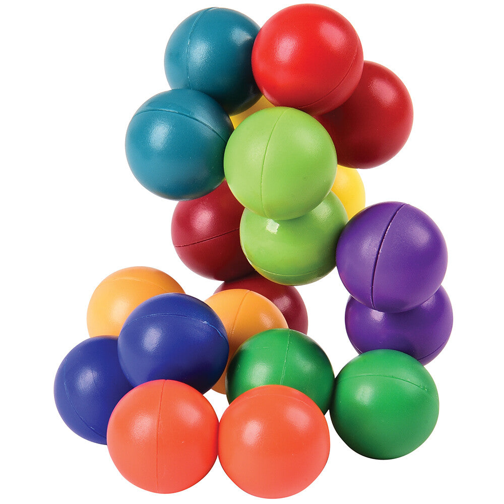 Magic Puzzle Ball 12 Piece Display With Assorted Colors