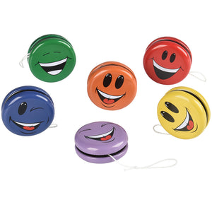 Metal Yo Yo (6 per Package)