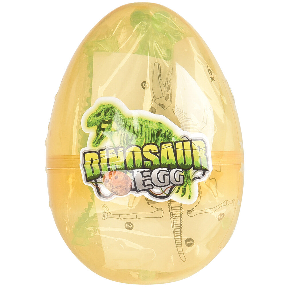 Assemble Glow In The Dark Dino Egg (12 Per Package)