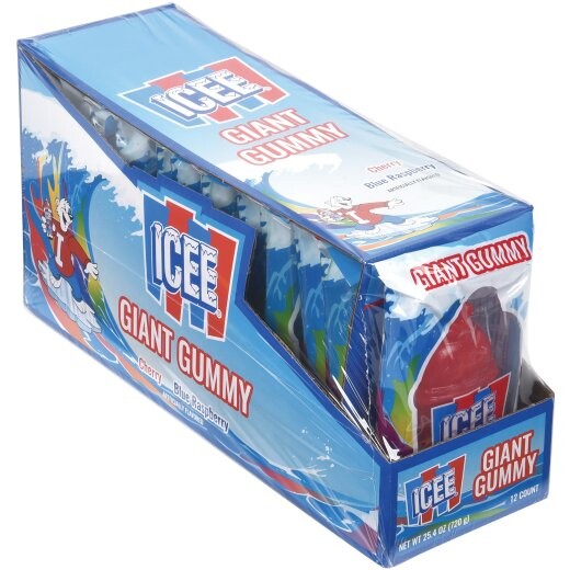 Icee Giant Gummy Candy 12 Per Display