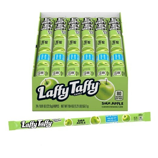 Cheap Laffy Taffy Sour Apple 24 Per Display - Shop Carnival Source Now!