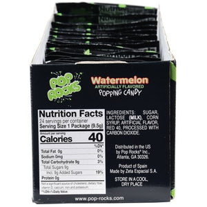 Pop Rocks Watermelon Candy 24 Per Display
