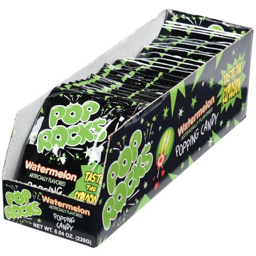 Pop Rocks Watermelon Candy 24 Per Display