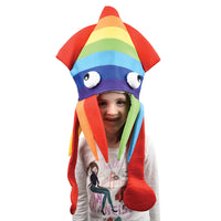 Rainbow Squid Hat (1 per Package)