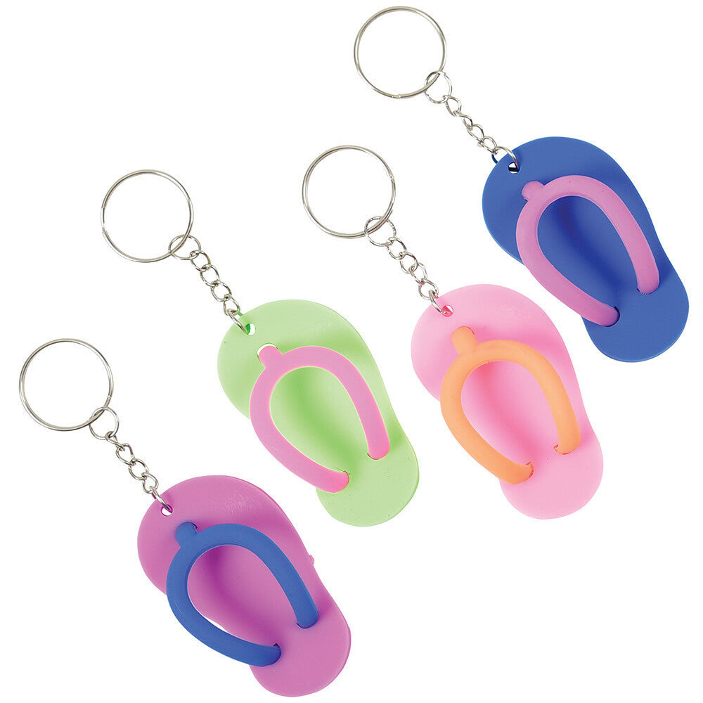 Flip Flop Key Chain (12 per Package)