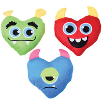 Alien Heart Face Plush (4 Per Package)