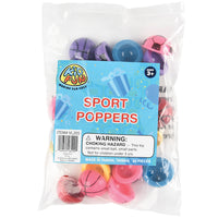 Sports Poppers (24 per Package)