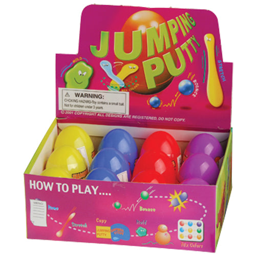Jumping Putties Toy 48 Per Display