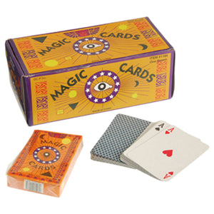 Magic And Trick Novelties - Magic Playing Cards Toy (One Dozen)