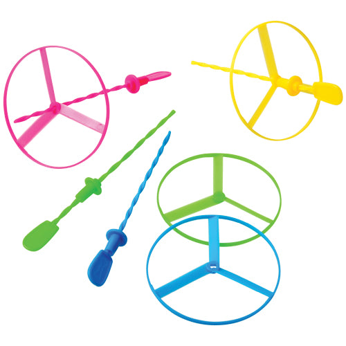 Twisty Flying Saucers Toy Set (One Dozen)