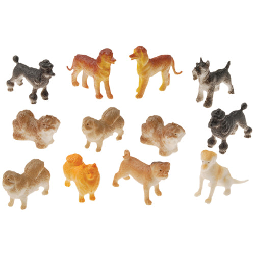 Miniature dog figurines sales