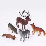 Woodland Animals Plastic Toy (One dozen)