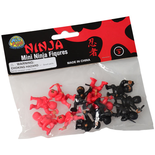 Mini Ninja Figures Toy (One Dozen)