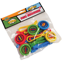 Superhero Disc Shooter Toys (1 dozen)