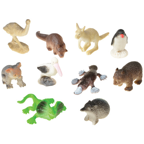 Mini Australian Animals Toy 10-Pc Set