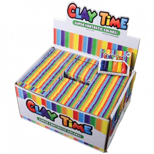 Mini Rainbow Modeling Clay Art Supplies 72 Per Display