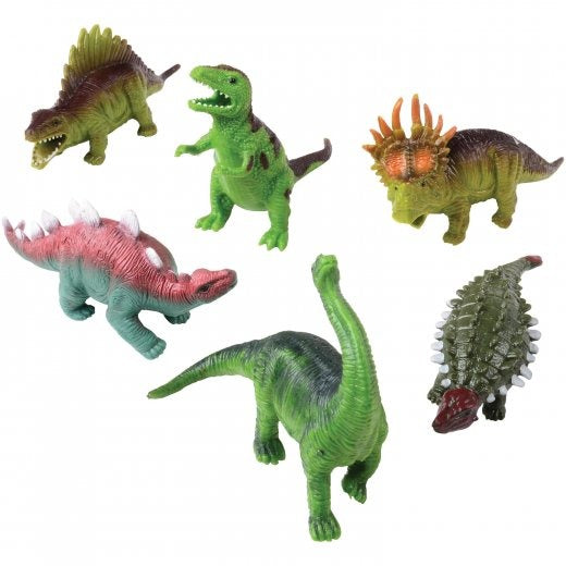 Squeezable Dinosaurs Toy 36 Per Display