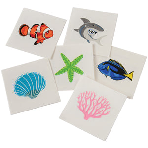 Coral Reef Tattoos Party Favor (pack of 144)