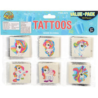 Unicorn Tattoos Party Favor (144 ct)