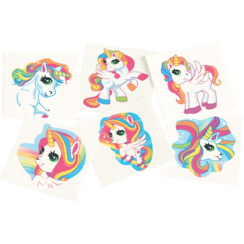 Unicorn Tattoos Party Favor (144 ct)